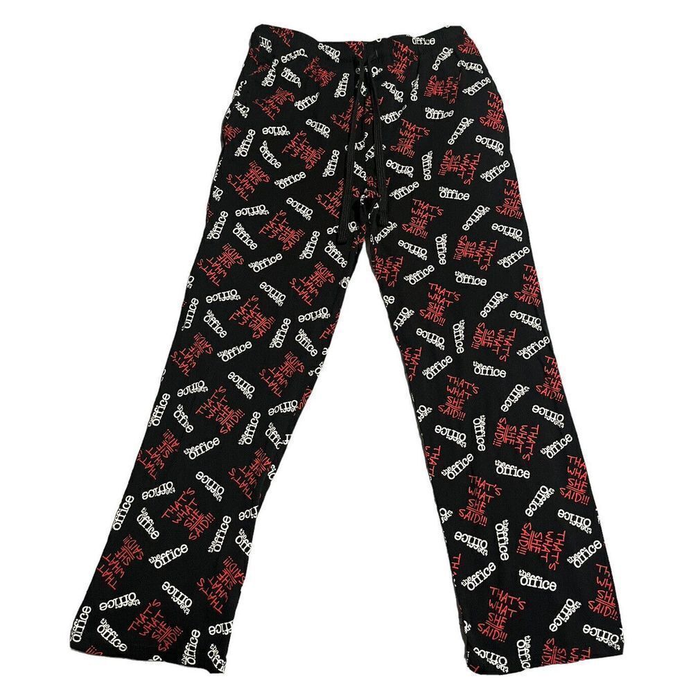 Men's The Office Cotton Flannel Pajama Pants Small